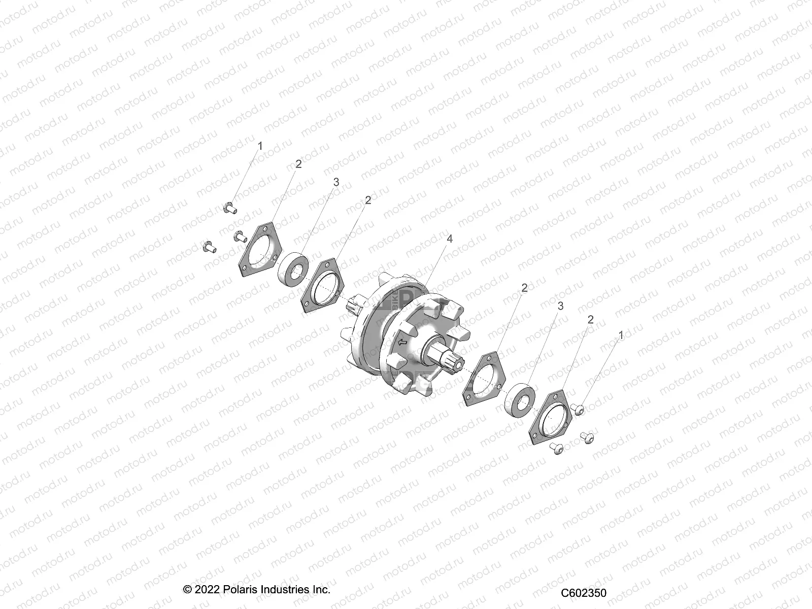 DRIVE TRAIN | DRIVE TRAIN, DRIVESHAFT ASM. - J23RTAXXXA (C602350)