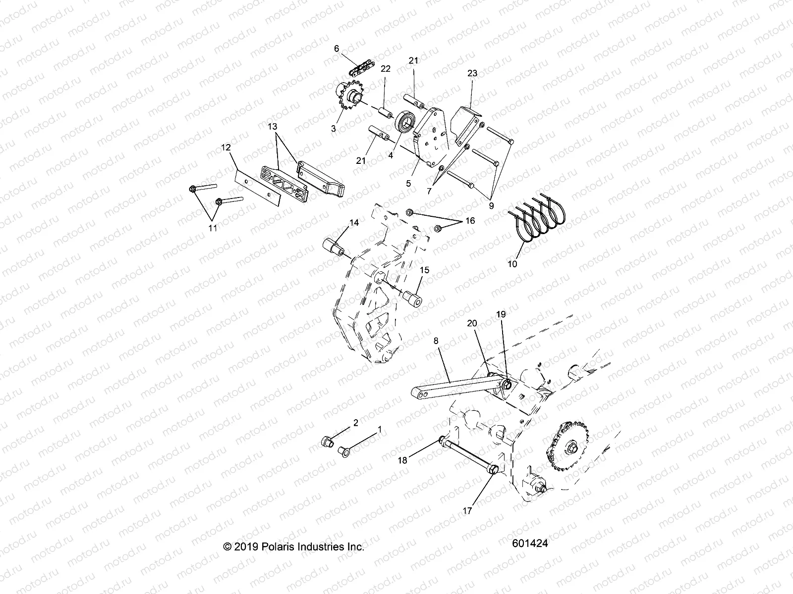 DRIVE TRAIN | DRIVE TRAIN, FIT KIT (FOR HONDA®) - J22RTAXXXA (601424)
