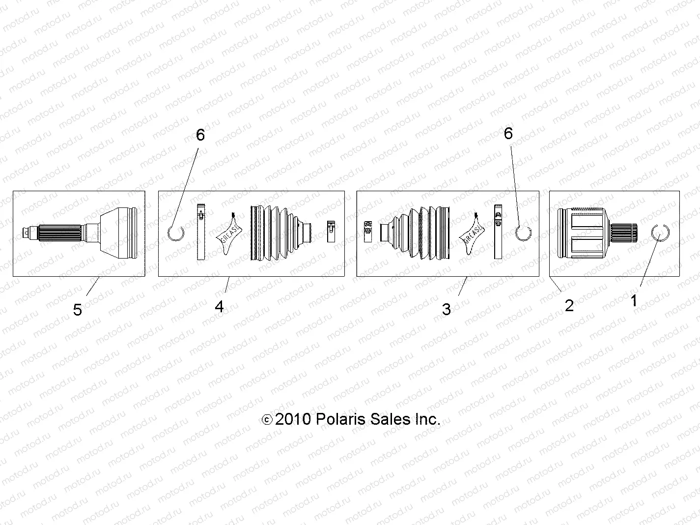 DRIVE TRAIN | DRIVE TRAIN, FRONT DRIVE SHAFT - A11NG50FA (49ATVSHAFTDRIVE11SCRAMI)