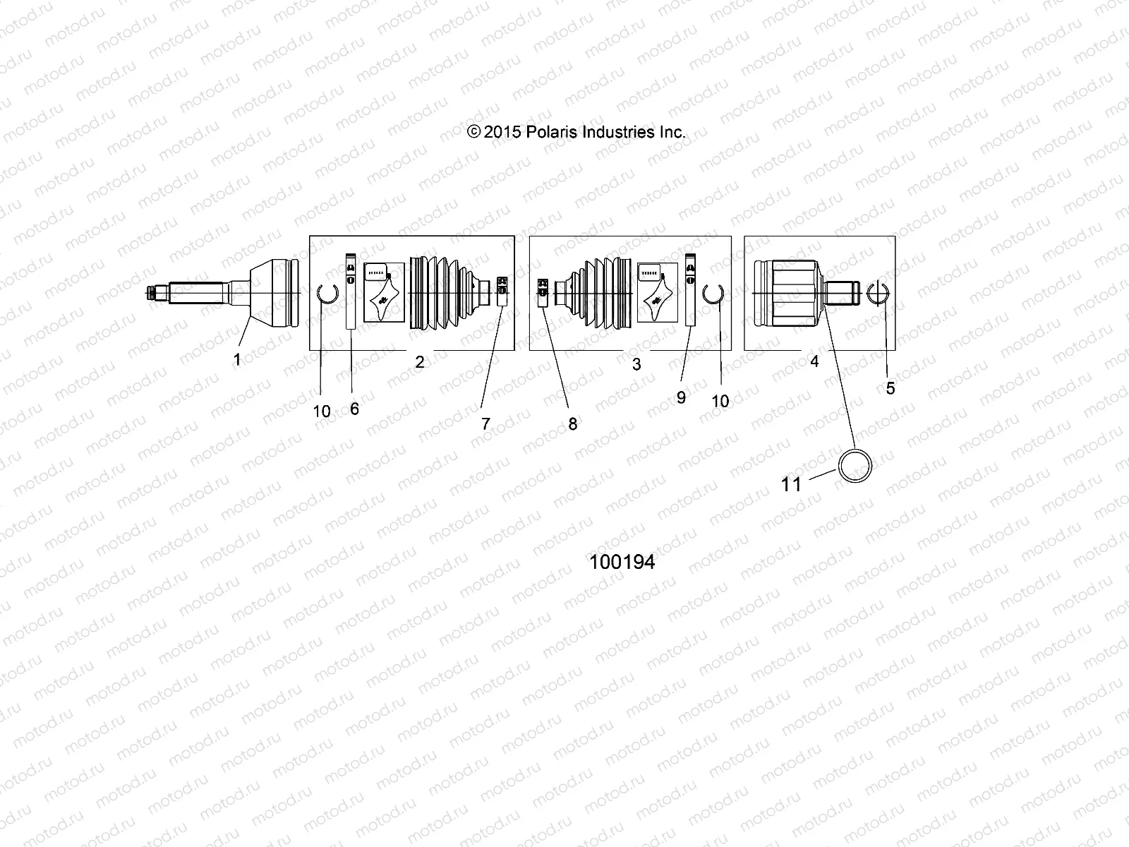 DRIVE TRAIN | DRIVE TRAIN, FRONT DRIVE SHAFT - A16SEA57N1/N7/E57N1/E57N2/BA57N1