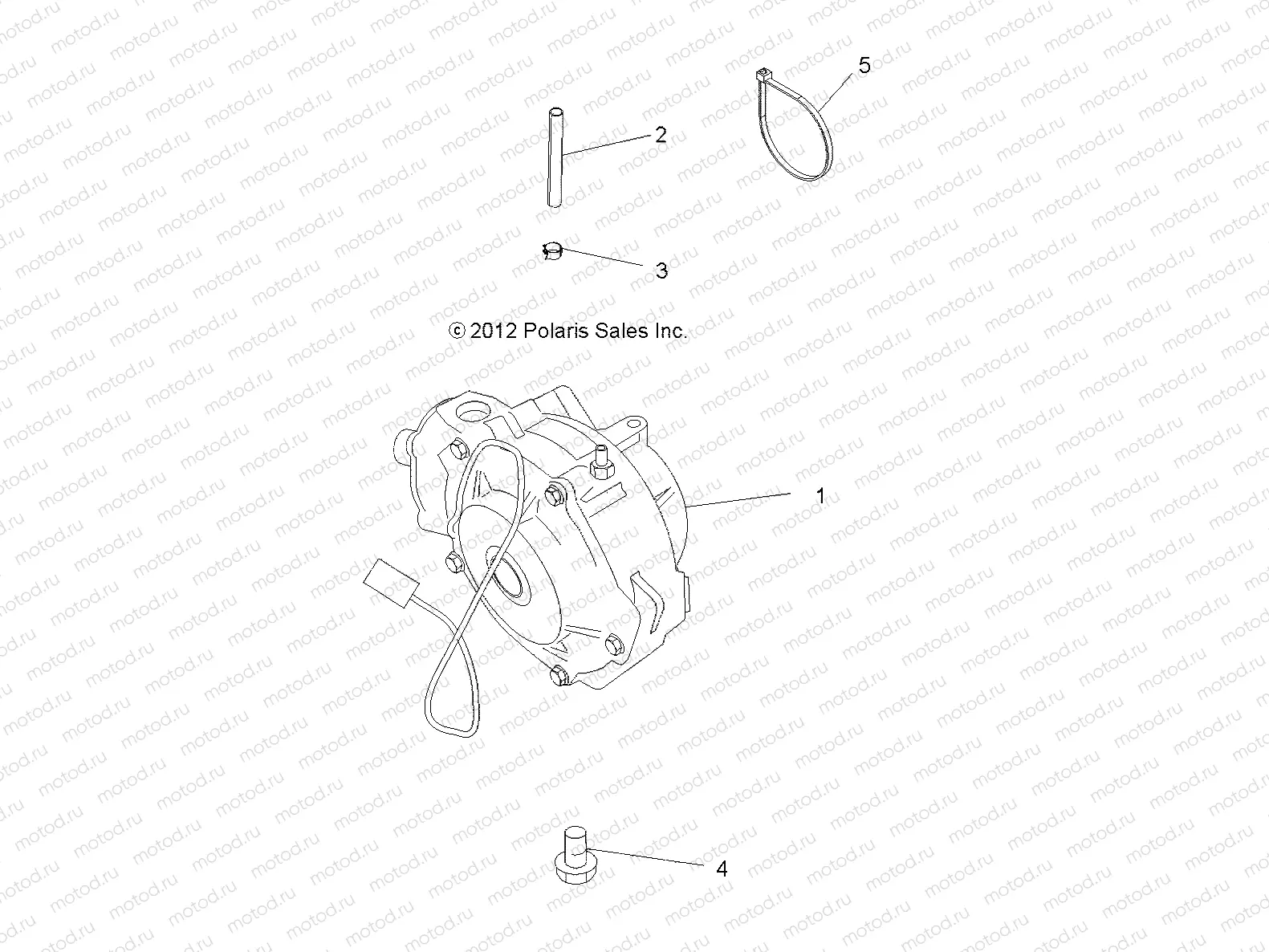DRIVE TRAIN | DRIVE TRAIN, FRONT GEARCASE MOUNTING - A18SDA57B7/L7/E57B5/D57LU