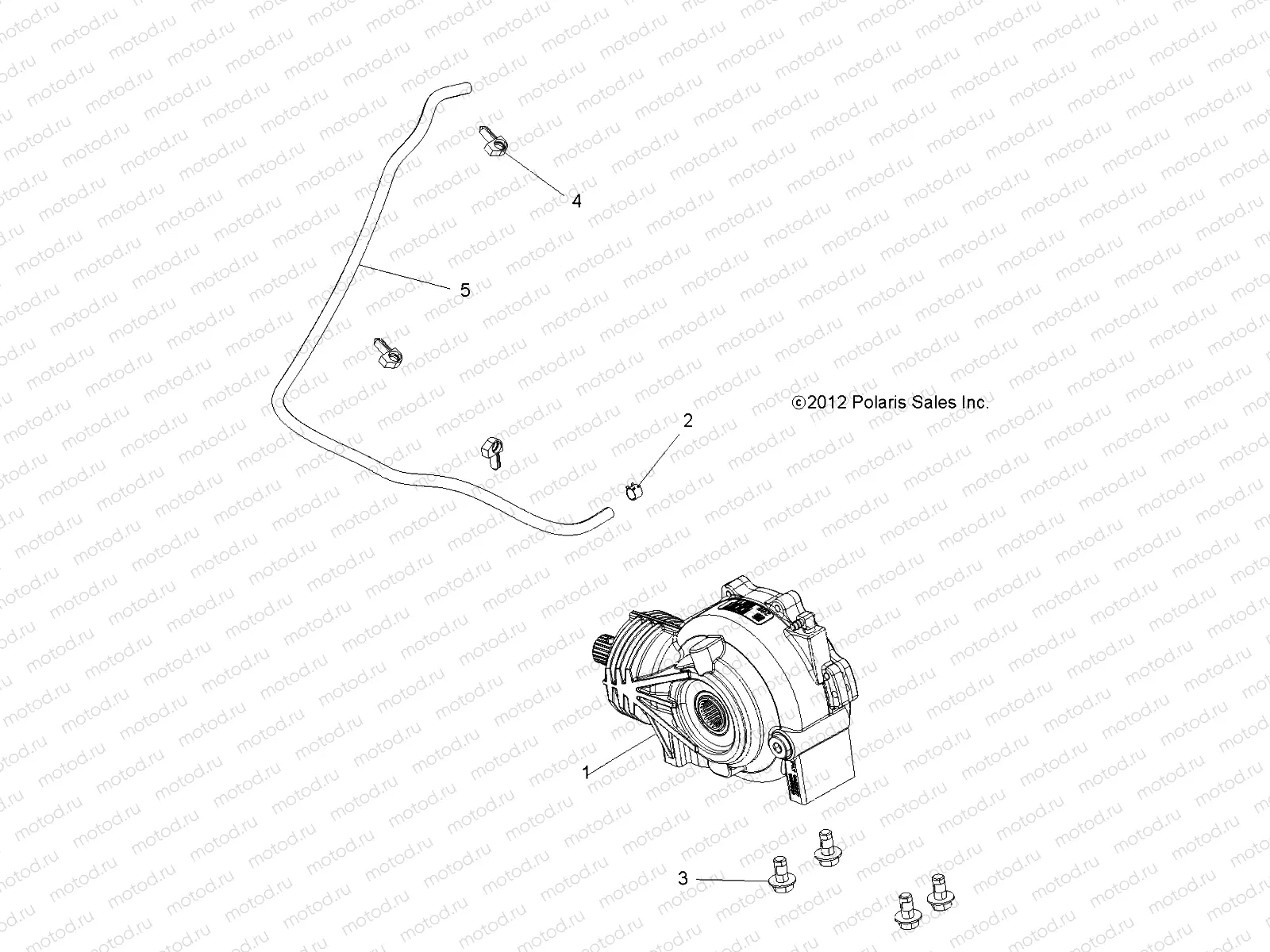 DRIVE TRAIN | DRIVE TRAIN, FRONT GEARCASE MOUNTING - R15RTE87FA (49RGRTRANSMTG13900XP)
