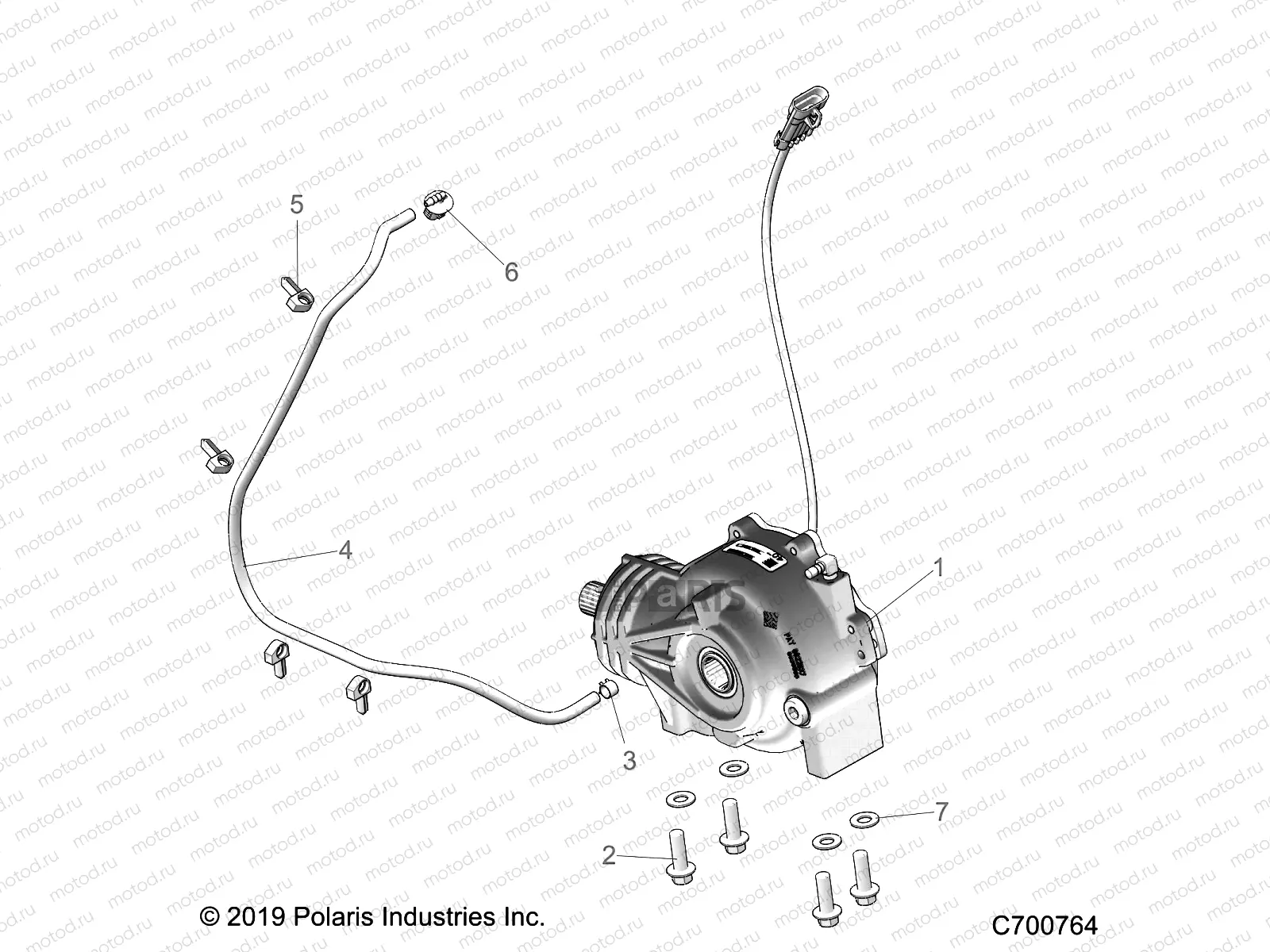 DRIVE TRAIN | DRIVE TRAIN, FRONT GEARCASE MOUNTING - R20RRF99AV/BV (C700764)