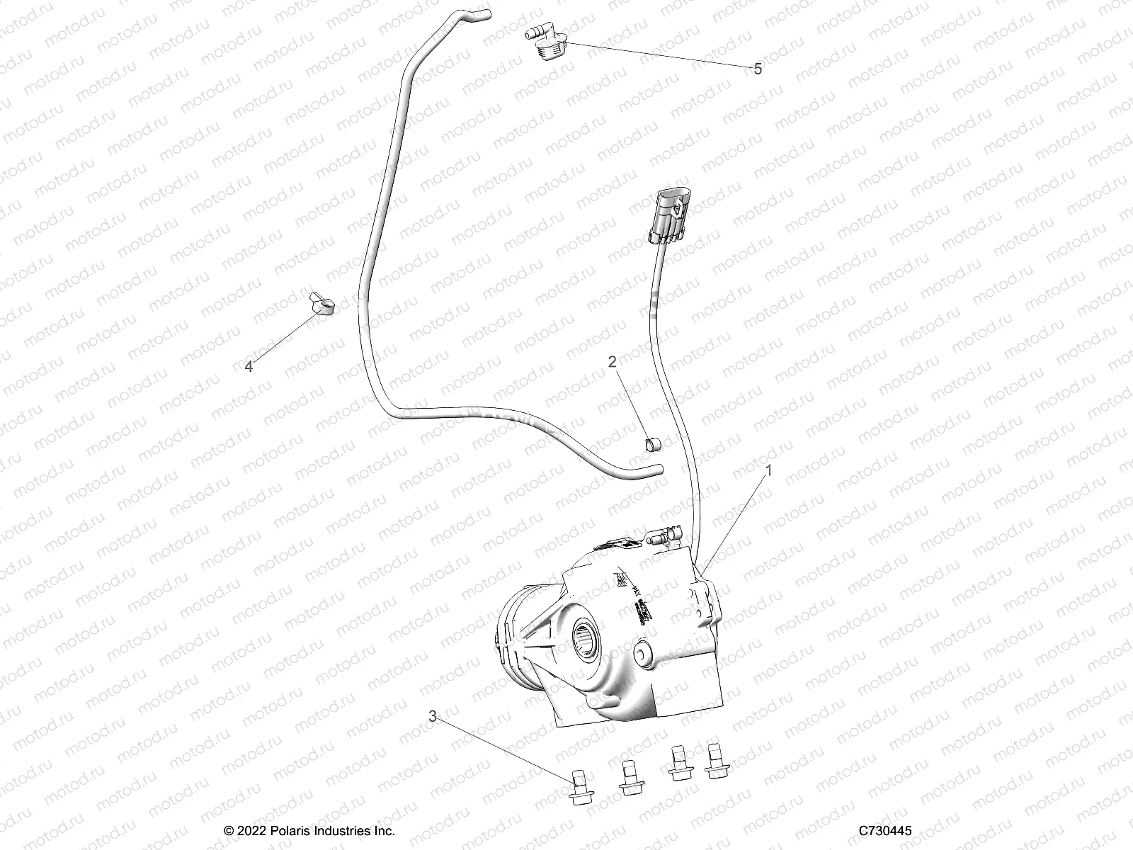 DRIVE TRAIN | DRIVE TRAIN, FRONT GEARCASE MOUNTING - R23MAA57B1/EB4/B9 (C730445)