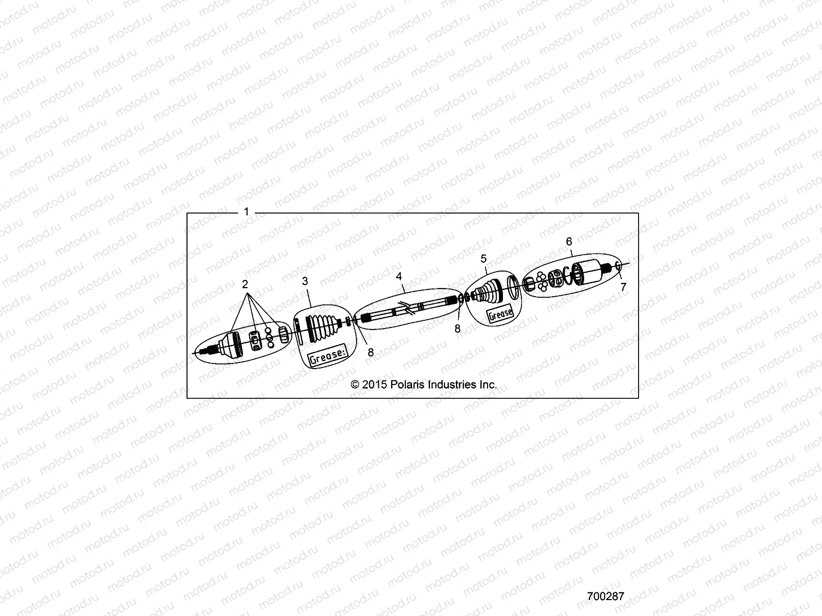 DRIVE TRAIN | DRIVE TRAIN, FRONT HALF SHAFT - Z17VFE92NG/NK/NM (700287)