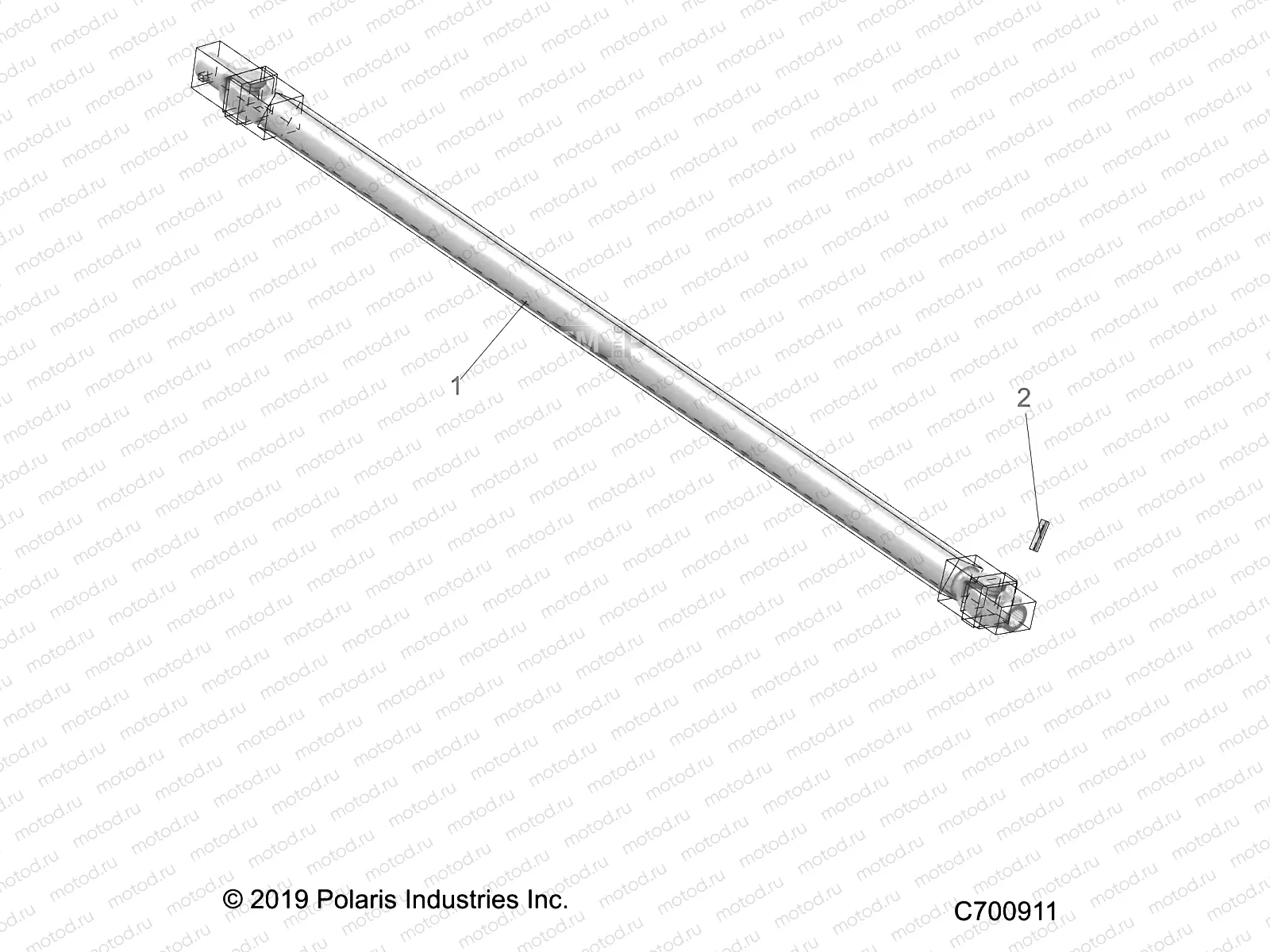 DRIVE TRAIN | DRIVE TRAIN, FRONT PROP SHAFT - R20TAA99A1/A7/B1/B7/E99A1/A7/A9/AM/AS/AZ/B1/B7/B9/BM/BS/BZ (C700911)