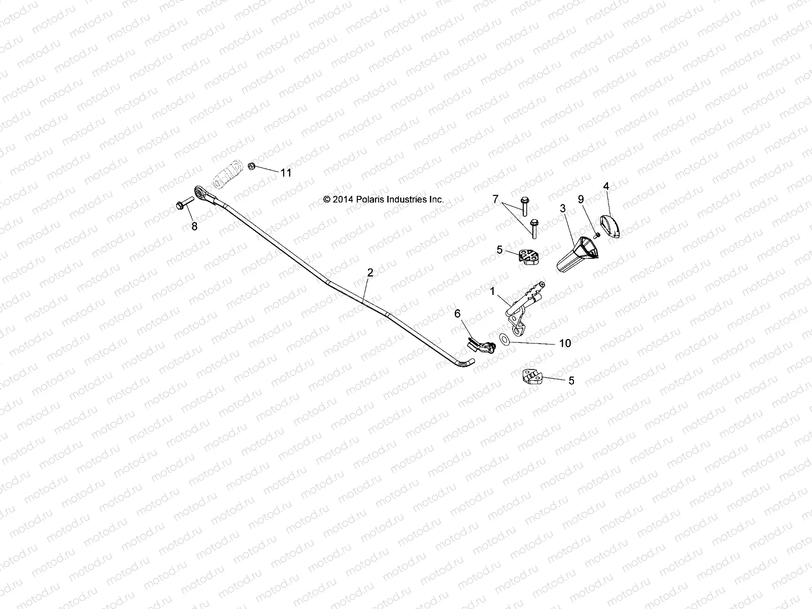 DRIVE TRAIN | DRIVE TRAIN, GEAR SELECTOR - A19DAE57A4 (49ATVGEARSELECT15325)