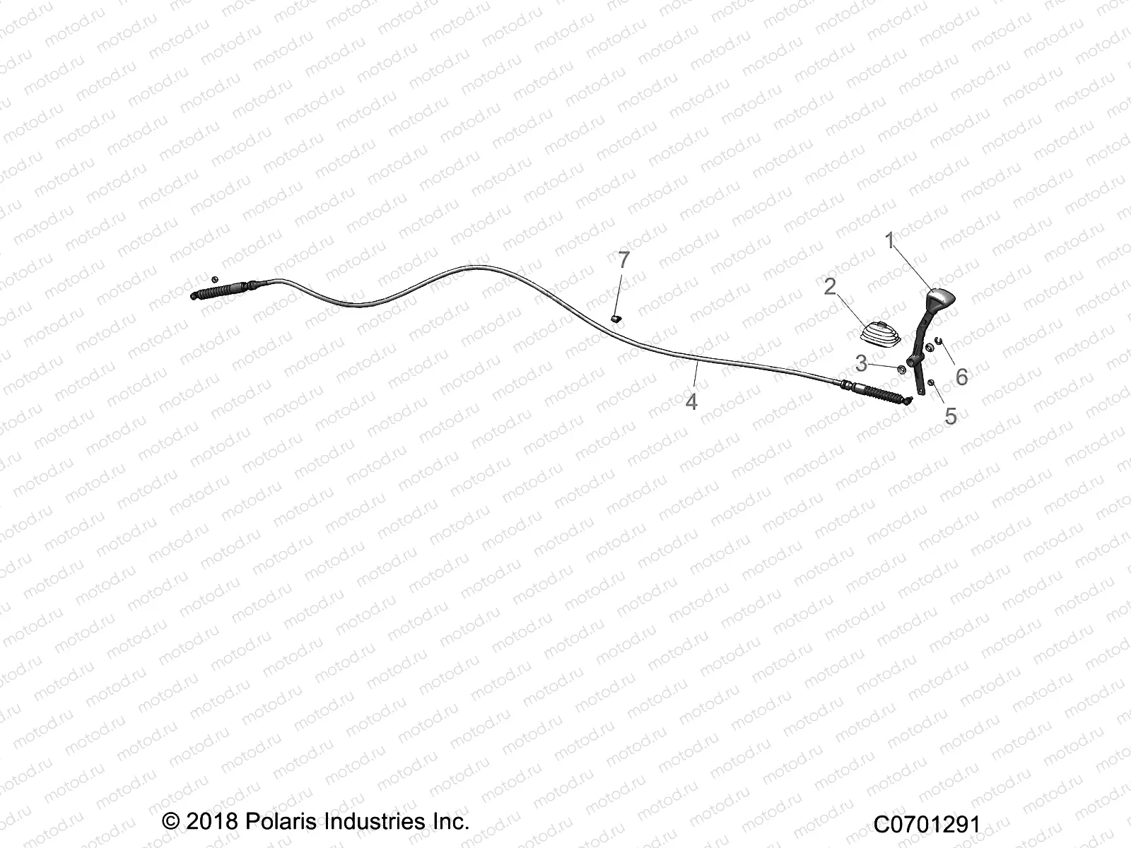 DRIVE TRAIN | DRIVE TRAIN, GEAR SELECTOR - G20G4D99AS/BS (C0701291)