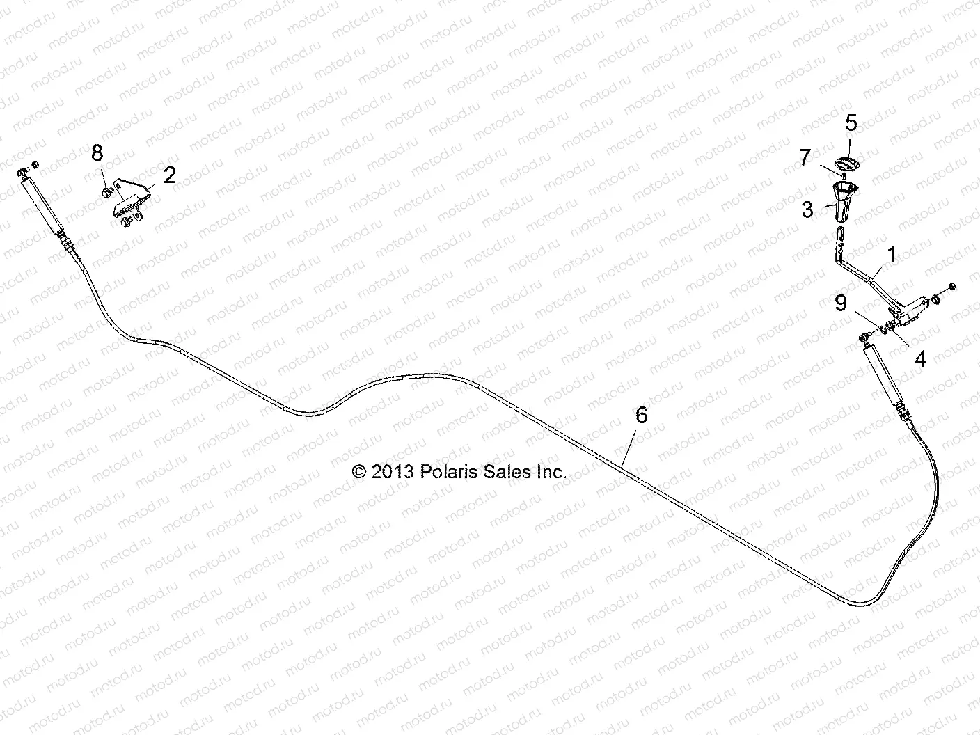 DRIVE TRAIN | DRIVE TRAIN, GEAR SELECTOR - R16RUA/RUE/RVA/RVE ALL OPTIONS (49RGRGEARSELECT14CREW)