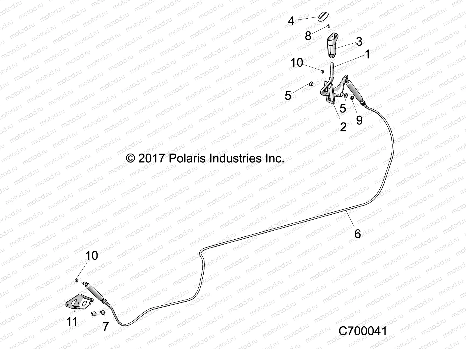 DRIVE TRAIN | DRIVE TRAIN, GEAR SELECTOR - R18RRE99FM/SFB/SCM (C700041)