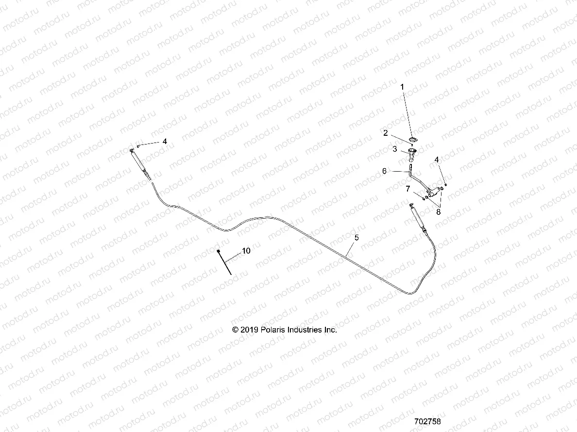 DRIVE TRAIN | DRIVE TRAIN, GEAR SELECTOR - R20MAE57D7 (702758)