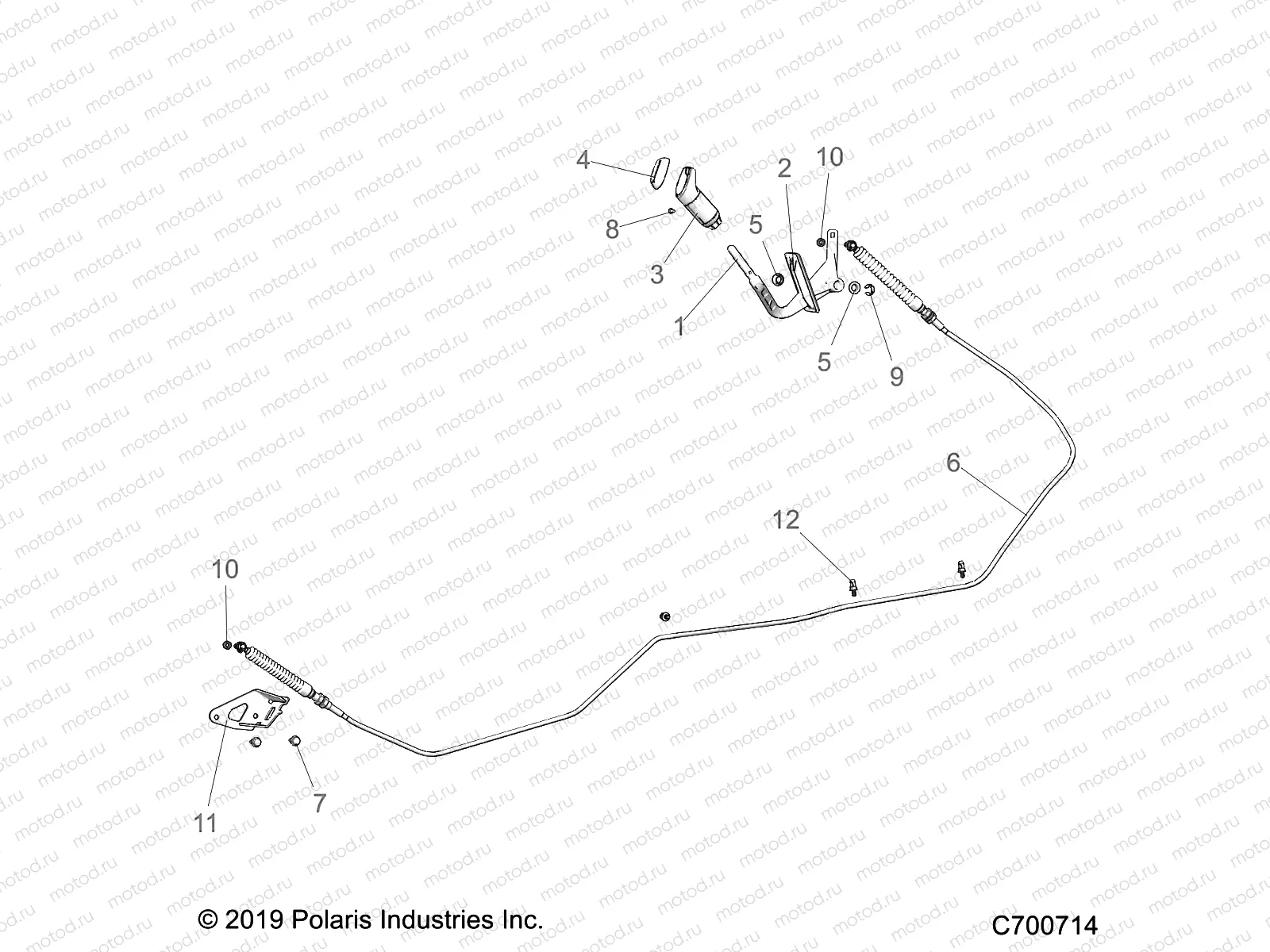 DRIVE TRAIN | DRIVE TRAIN, GEAR SELECTOR - R20RRM99AL (C700714)