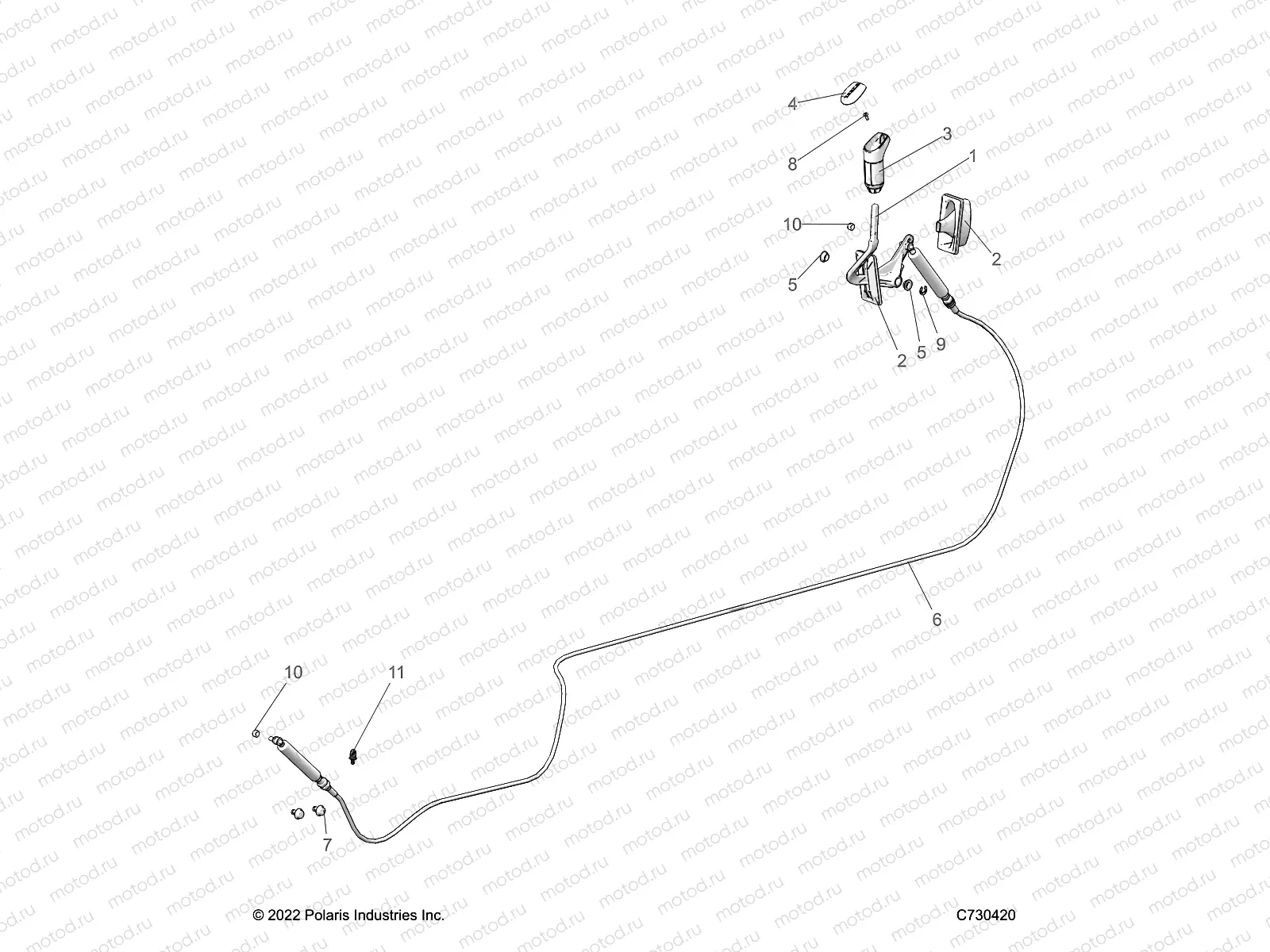 DRIVE TRAIN | DRIVE TRAIN, GEAR SELECTOR - R23MAA57F1/SC9/CK/F1/F9 (C730420)