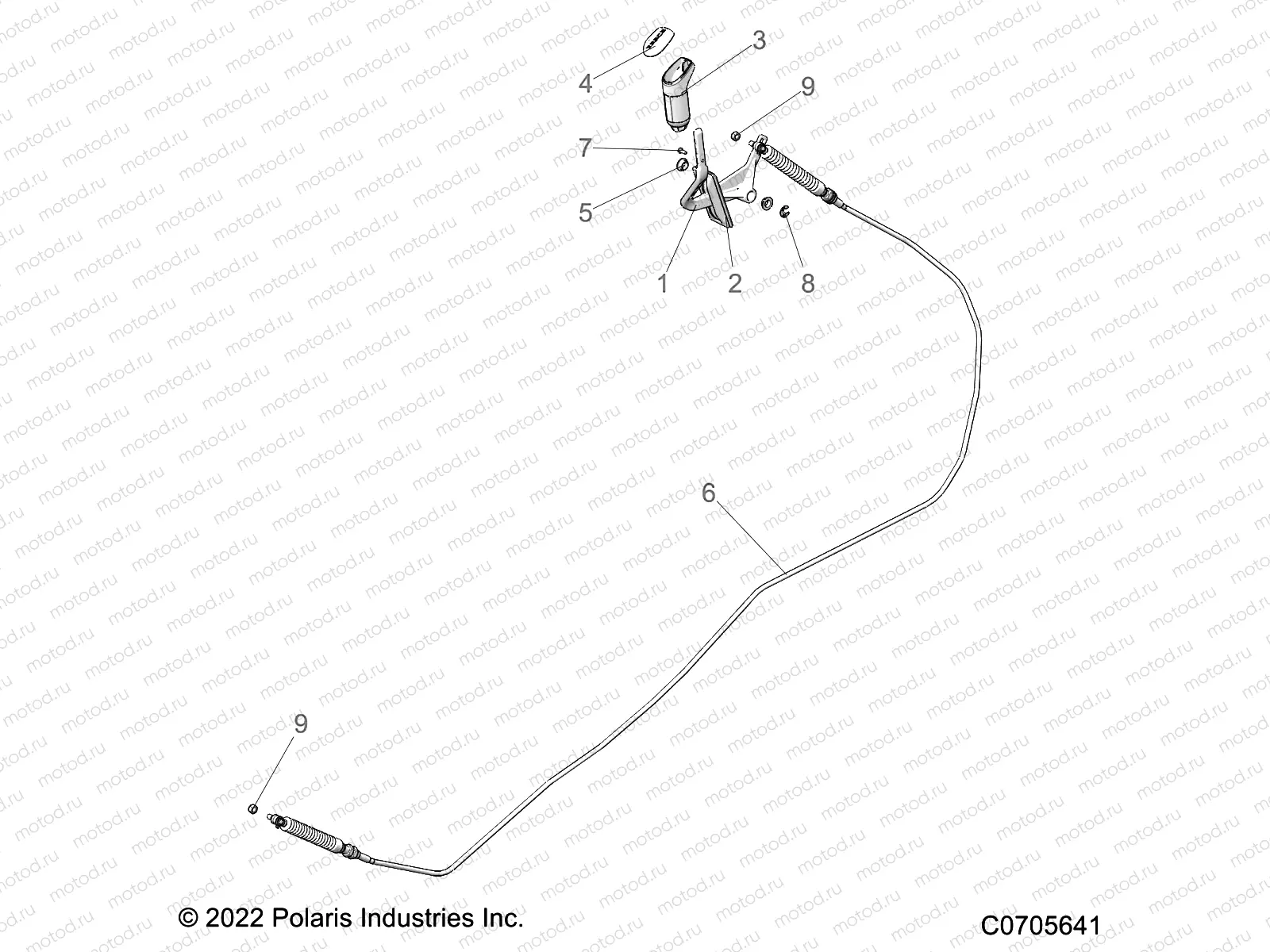 DRIVE TRAIN | DRIVE TRAIN, GEAR SELECTOR - R23TAE99FD/SCD/SFD/SCK (C0705641)
