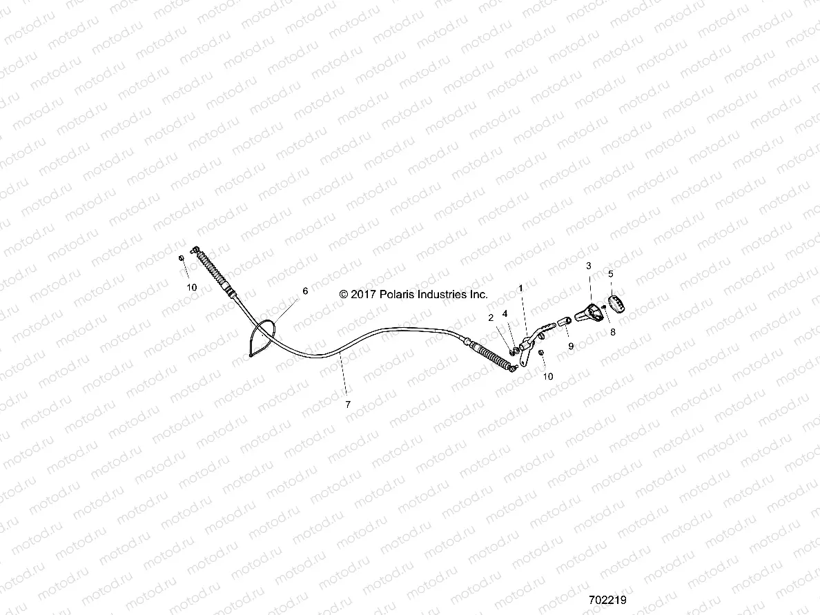 DRIVE TRAIN | DRIVE TRAIN, GEAR SELECTOR - Z19VDE99FK/S99CK/FK (702219)
