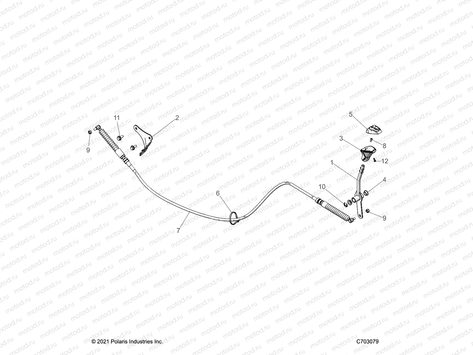 DRIVE TRAIN | DRIVE TRAIN, GEAR SELECTOR - Z23RAD92AK/BK/AS/BS (C0702885-3)