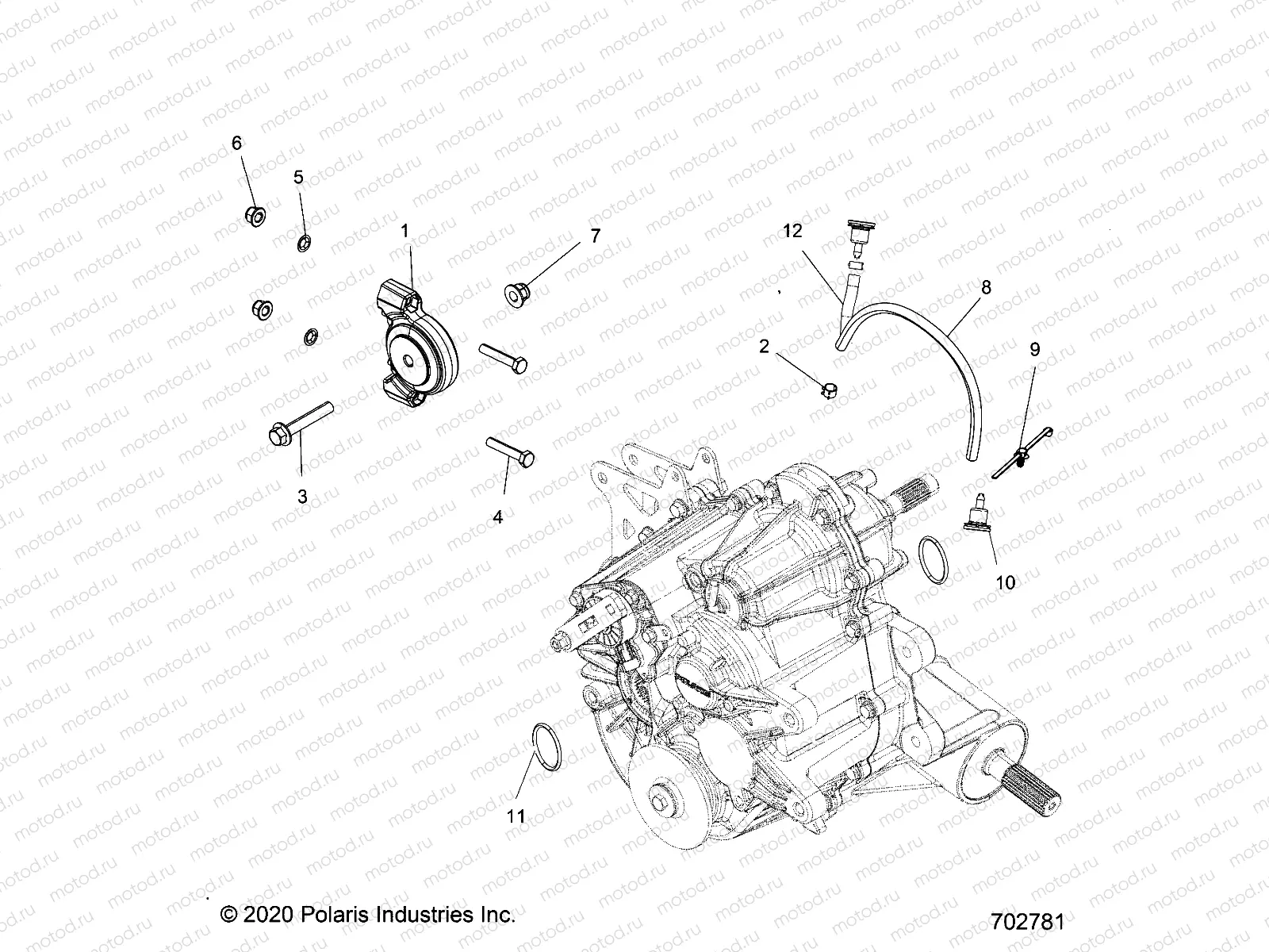 DRIVE TRAIN | DRIVE TRAIN, MAIN GEARCASE MOUNTING - R21RRV99AC/BC (702781)