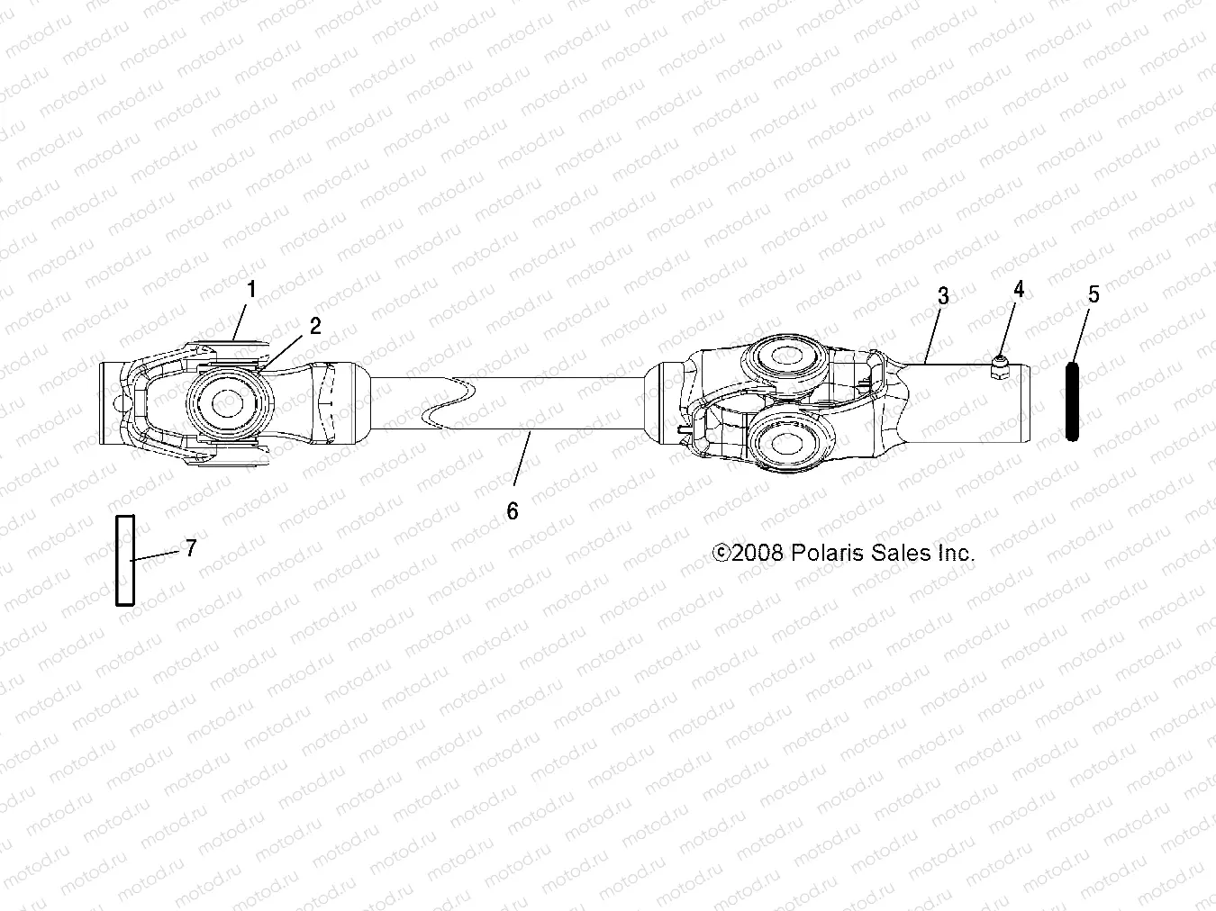 DRIVE TRAIN | DRIVE TRAIN, PROP SHAFT - A09DN76FC (4999204069920406C02)