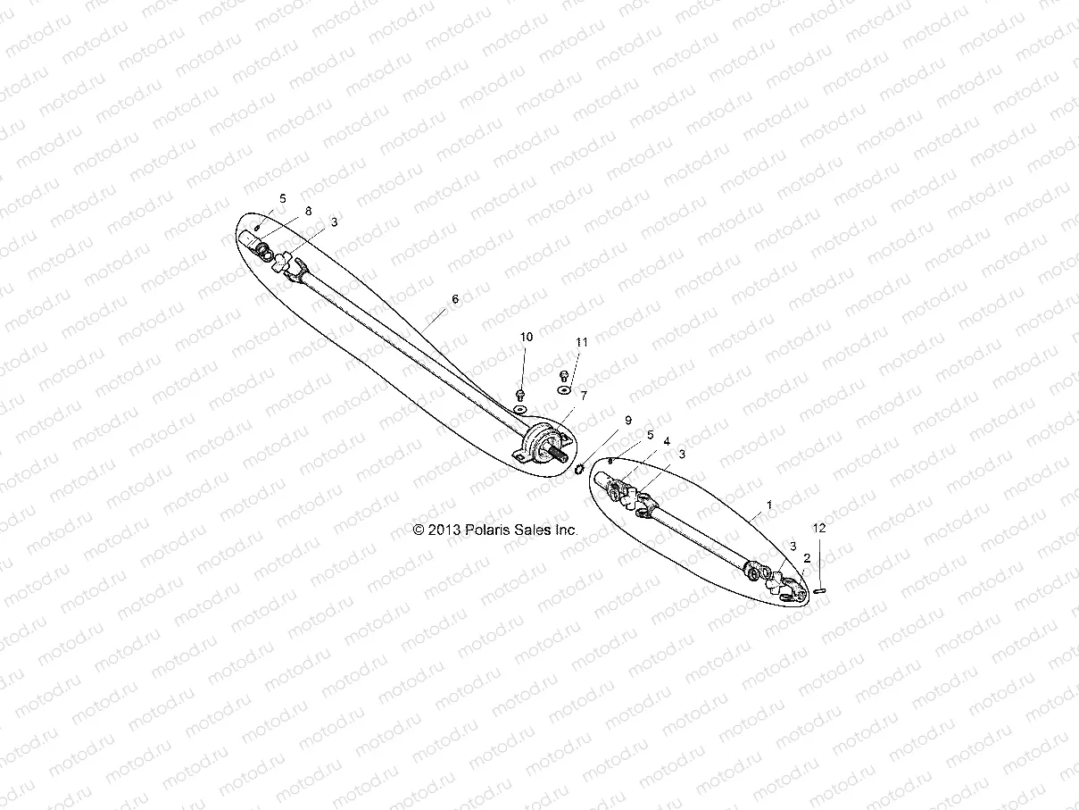 DRIVE TRAIN | DRIVE TRAIN, PROP SHAFT - Z15VFE99AT/AV/AP (49RGRSHAFTPROP14RZR1000)