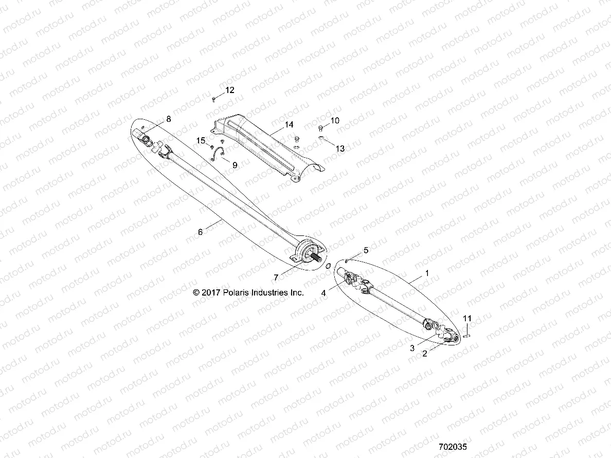 DRIVE TRAIN | DRIVE TRAIN, PROP SHAFT - Z19VFE99AD/BD/AK/BK/AN/BN/LD/K99AD/BD/AK/BK/AN/BN/LK/LE/L99AC/BC/M99AL (702035)