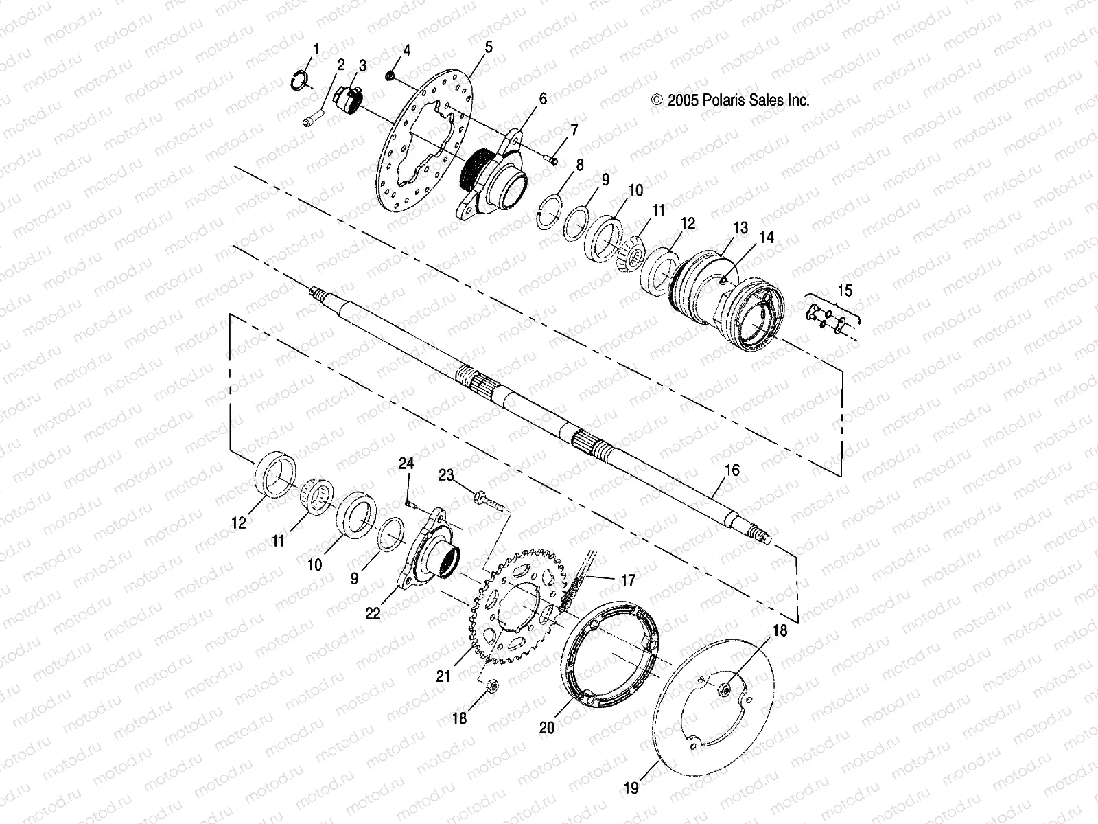 DRIVE TRAIN | DRIVE TRAIN, REAR AXLE and HOUSING - A08CA32AA (4999202939920293B08)