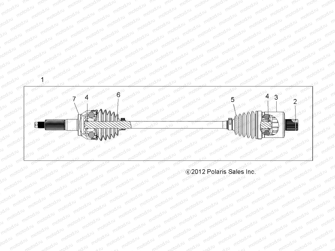 DRIVE TRAIN | DRIVE TRAIN, REAR DRIVE SHAFT (TO 7/3/2017) - R17RTE87FU/F1/S87CU/C1/FU/F1 (49RGRSHAFTDRVRR13900XP)
