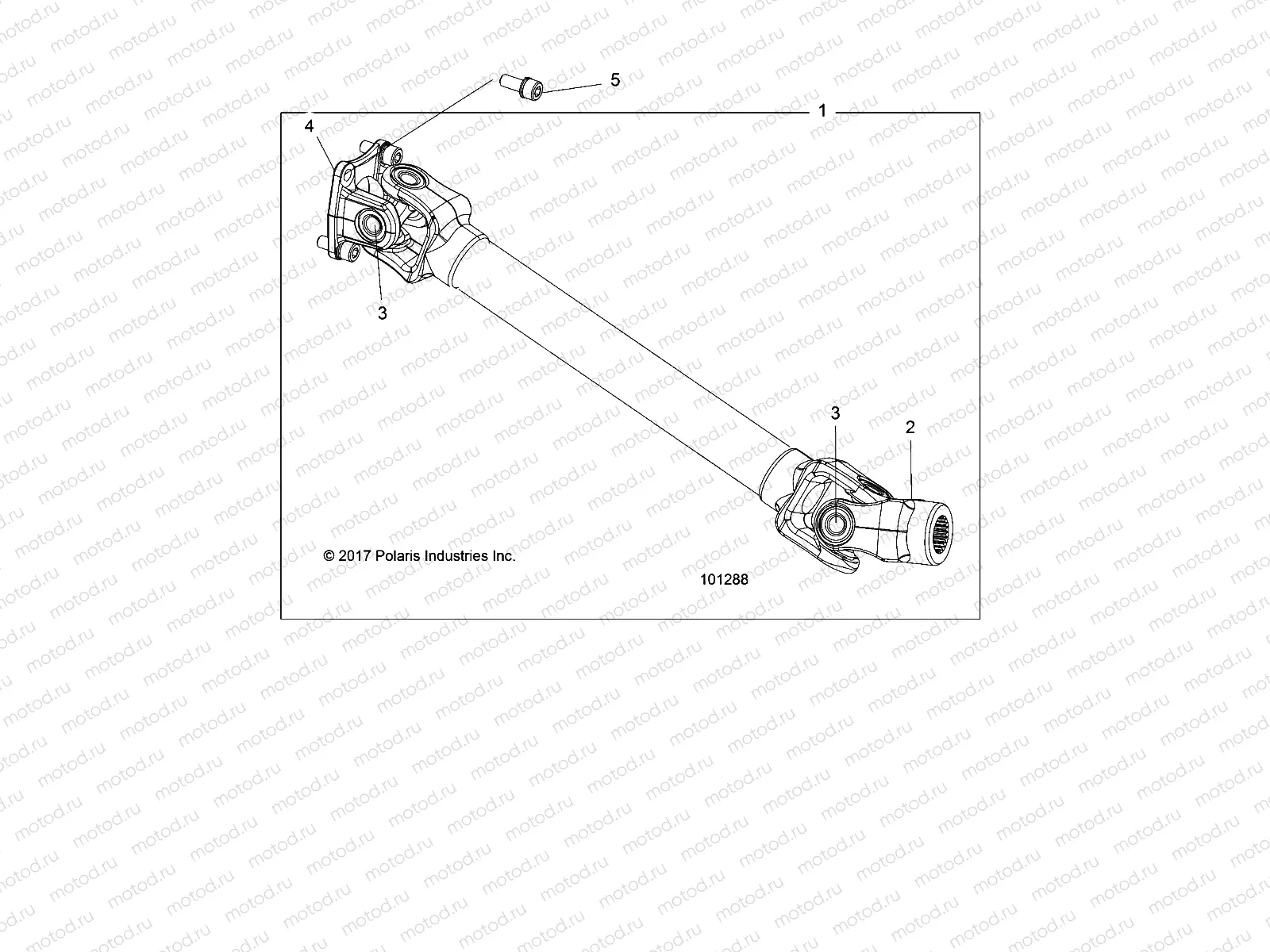 DRIVE TRAIN | DRIVE TRAIN, REAR PROP SHAFT - A18S6E57F1