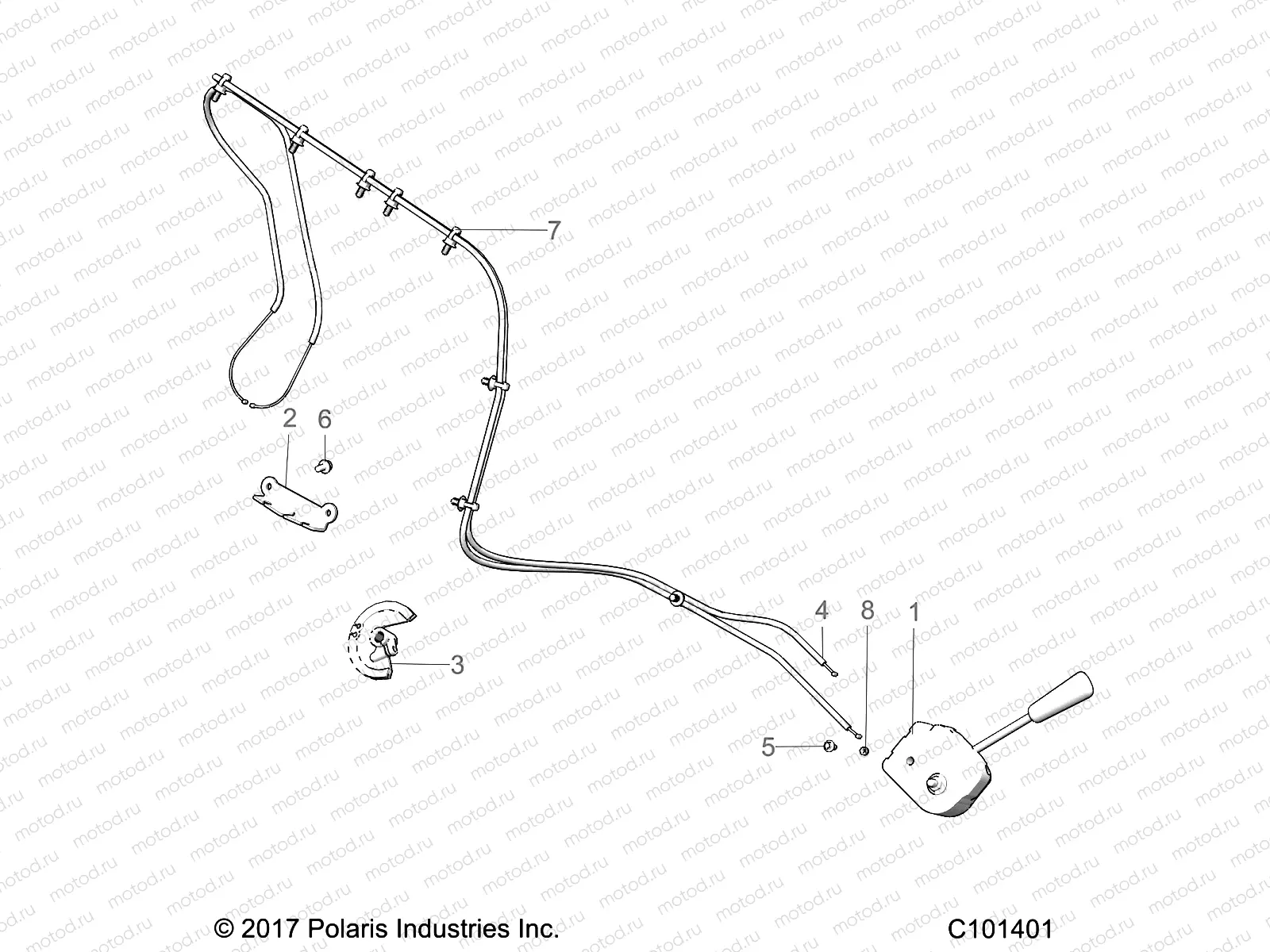 DRIVE TRAIN | DRIVE TRAIN, SHIFT LEVER - A21HZB15A1/A2/B1/B2 (C101401)