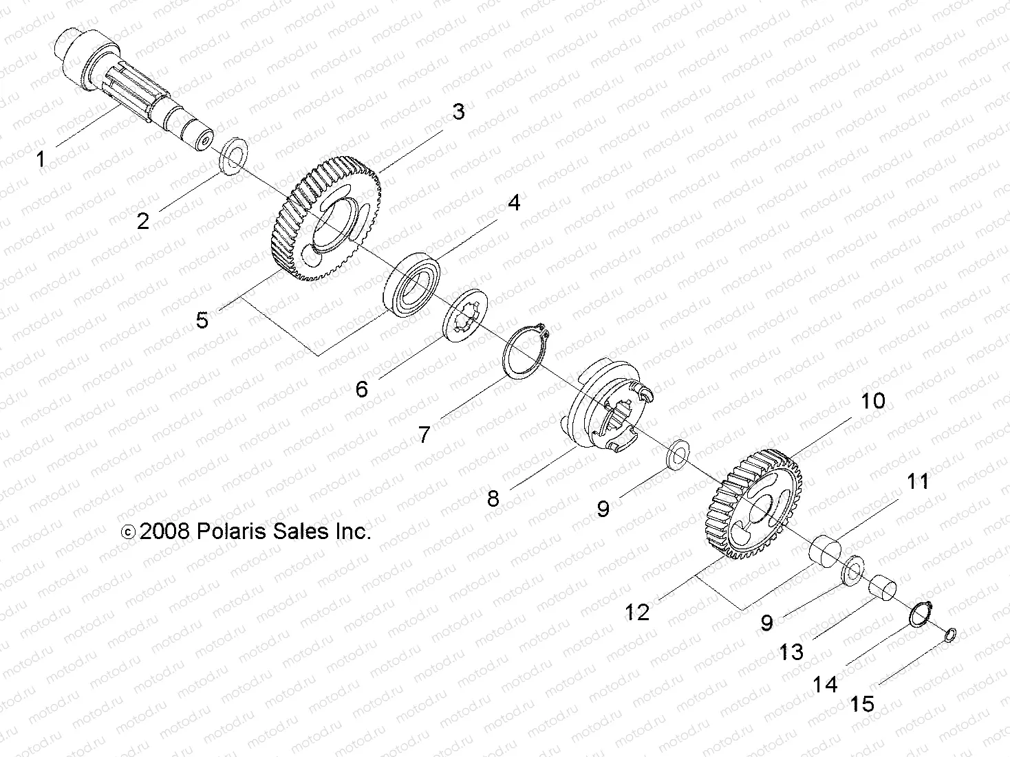 DRIVE TRAIN | DRIVE TRAIN, TRANSMISSION - A09VA17AA/AD (49RGRTRANS09RZR170)