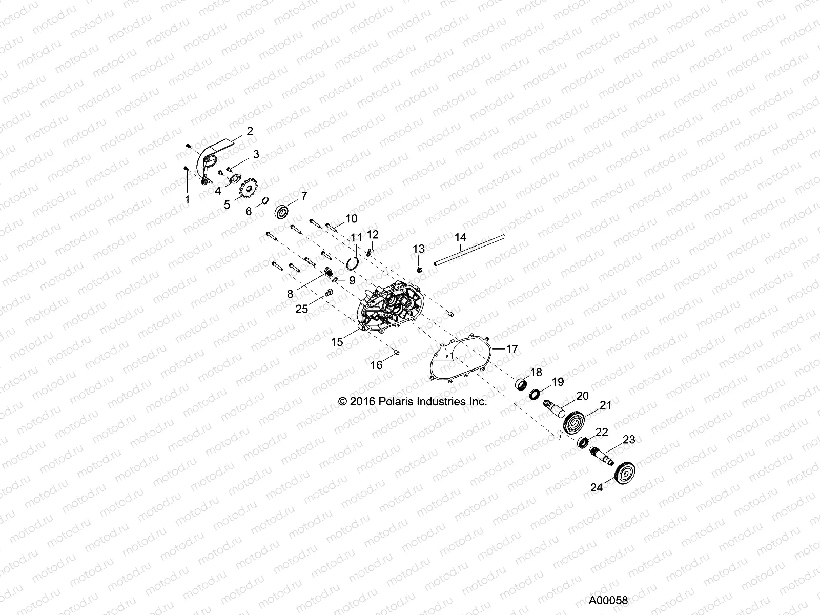 DRIVE TRAIN | DRIVE TRAIN, TRANSMISSION - A17YAK05A4/N4/A6/N6 (A00058)
