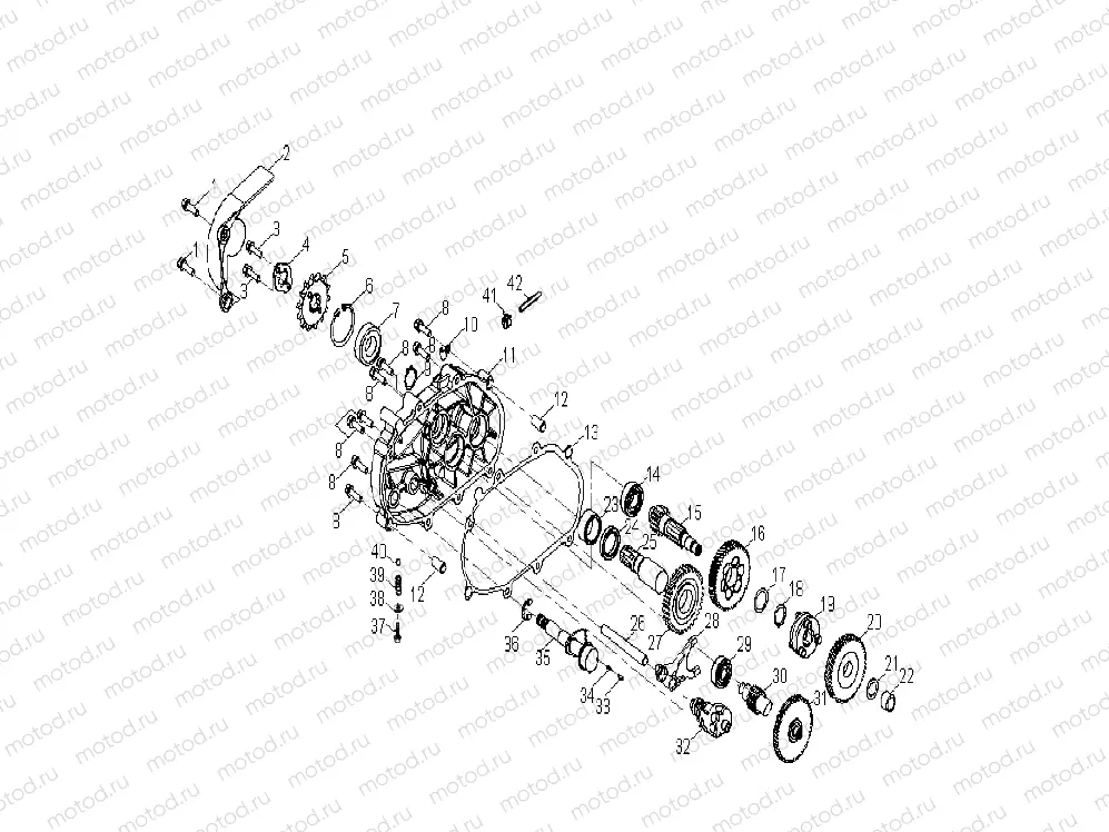 DRIVE TRAIN | DRIVE TRAIN, TRANSMISSION - A2YAK11B6/B7/N6/N7 (A00072)