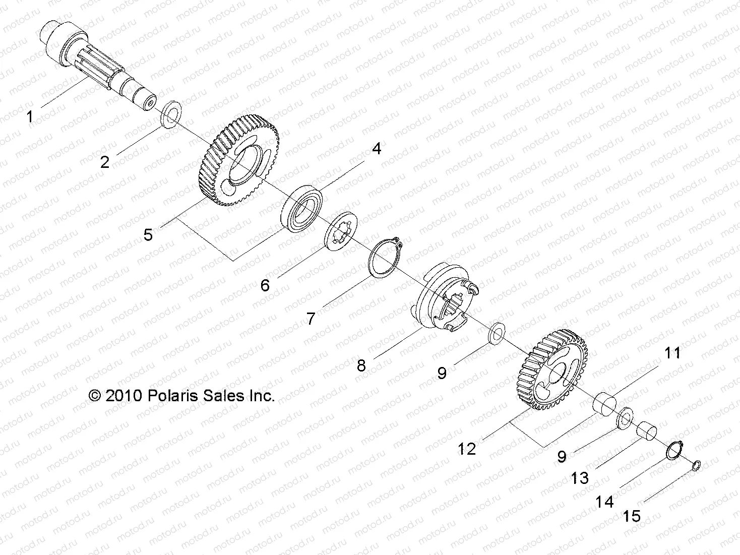 DRIVE TRAIN | DRIVE TRAIN, TRANSMISSION - Z18YAV17B2/B8/N2/N8 (49RGRTRANS11RZR170)