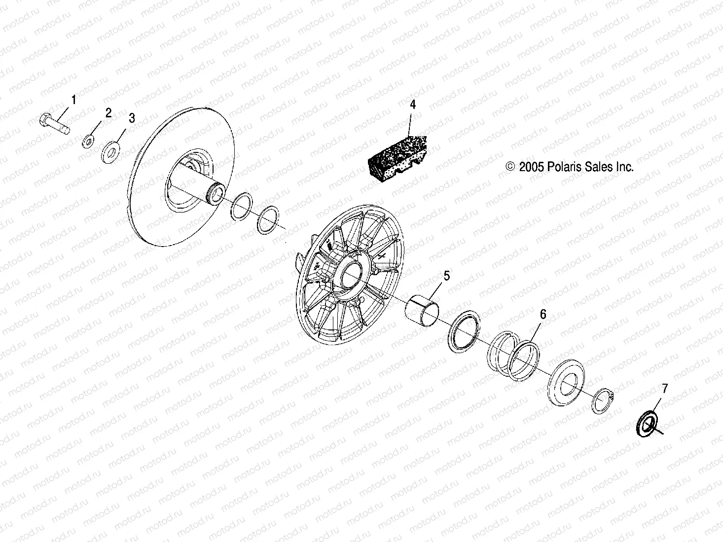 DRIVEN CLUTCH - R05RB63AA (4999202159920215C06) | DRIVEN CLUTCH - R05RB63AA (4999202159920215C06)
