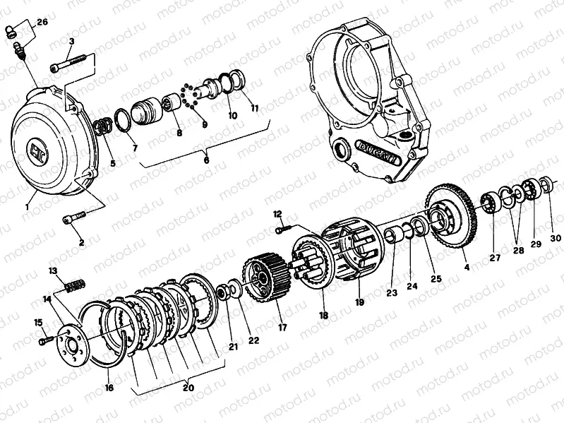 DRY CLUTCH FMM 001274 » CLUTCH