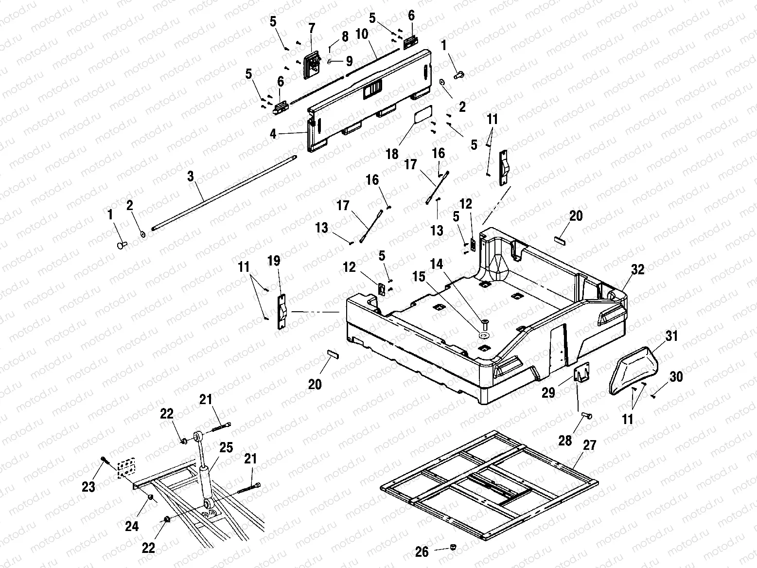 DUMP BOX - A01CL50AA (4964586458C010) | DUMP BOX - A01CL50AA (4964586458C010)