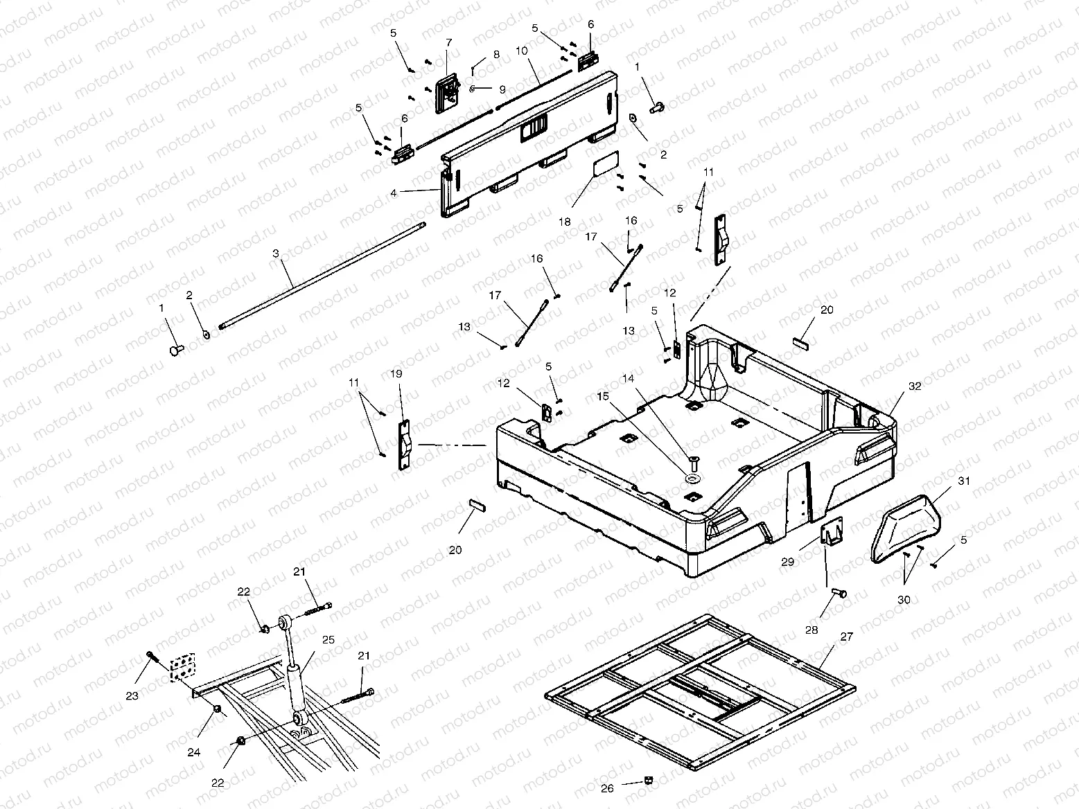 DUMP BOX - A02CL50AA/DA (4967986798C10) | DUMP BOX - A02CL50AA/DA (4967986798C10)