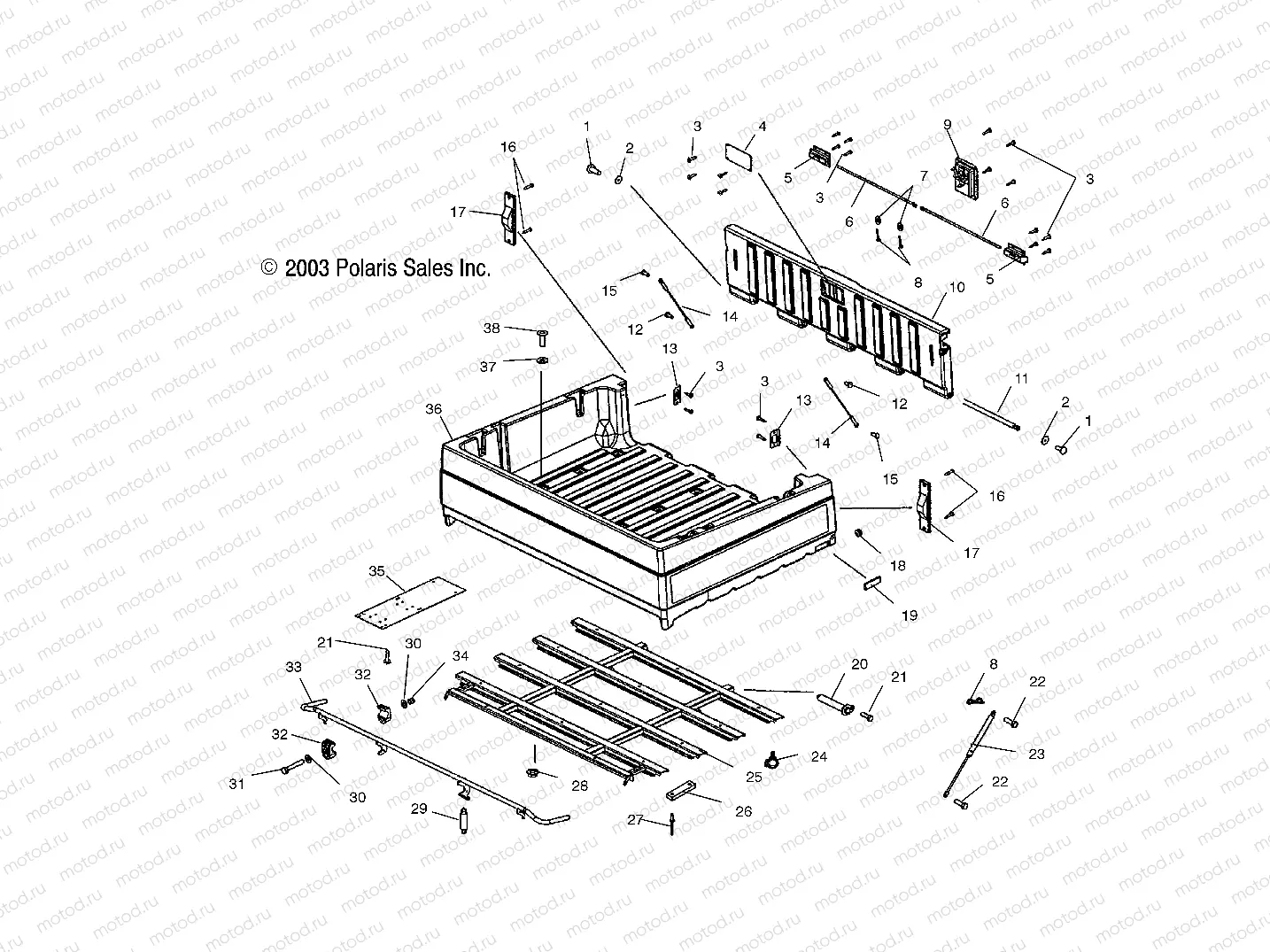 DUMP BOX - A04RB42AA/A04RD50AA/AB/AC/A04RF50AA (4987918791A08) | DUMP BOX - A04RB42AA/A04RD50AA/AB/AC/A04RF50AA (4987918791A08)