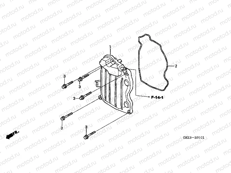 E-1-1 VALVE COVER (NPS505 / 6)