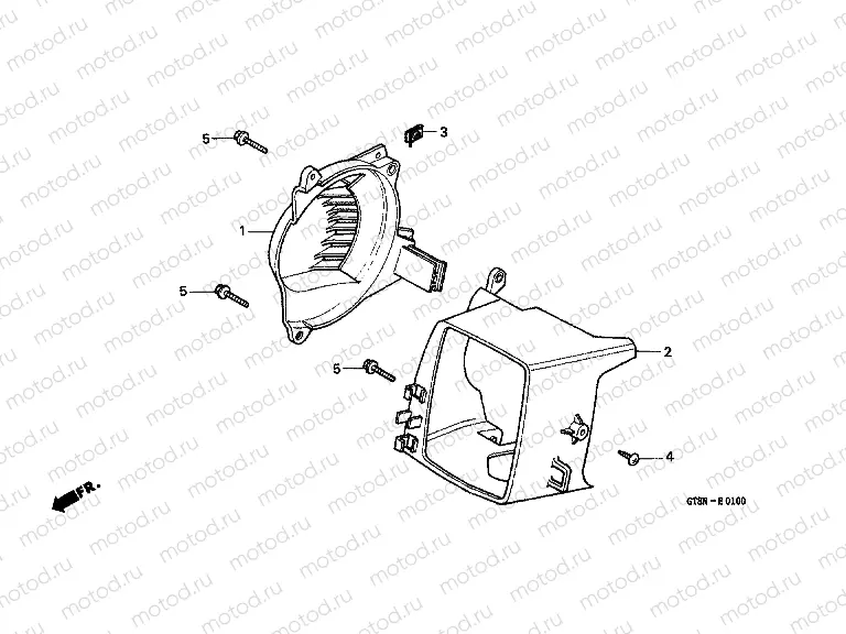 E-1 COVER / FAN COVER