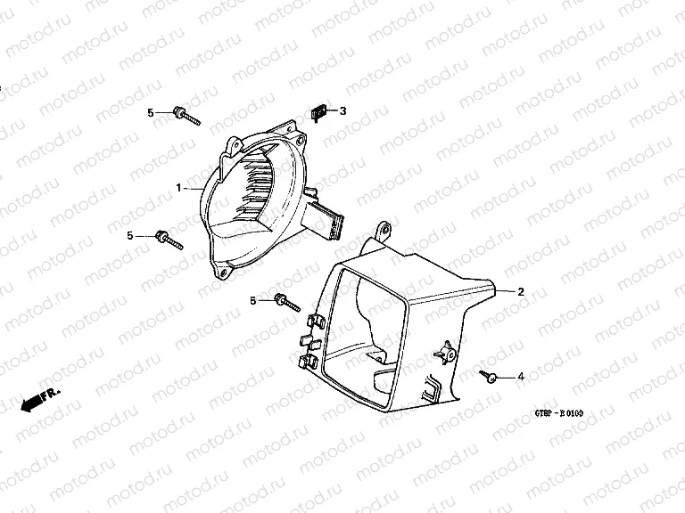 E-1 COVER / FAN COVER