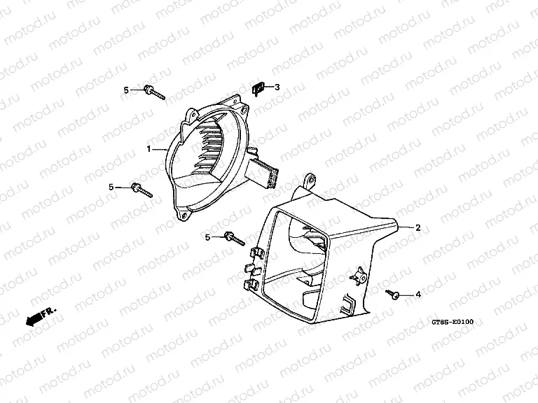 E-1 COVER / FAN COVER