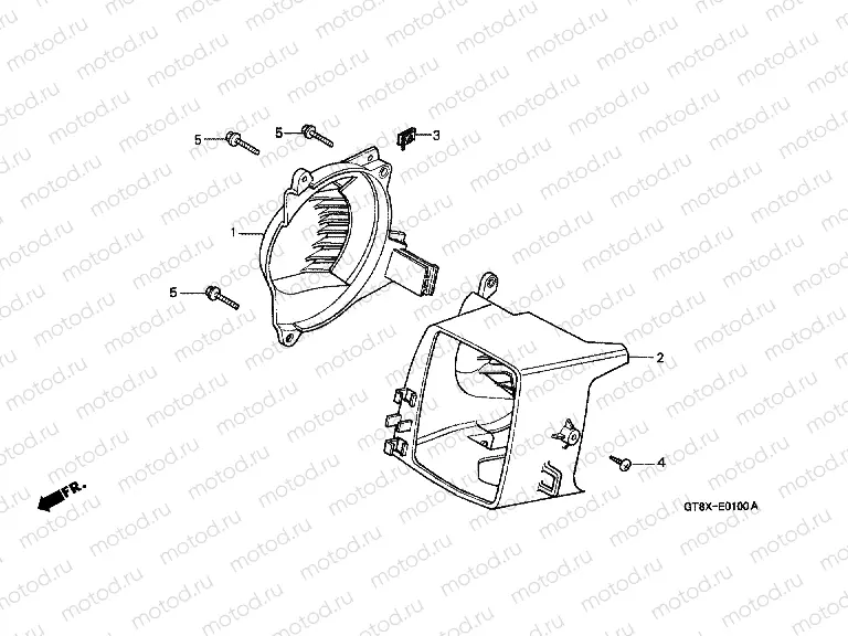 E-1 COVER / FAN COVER