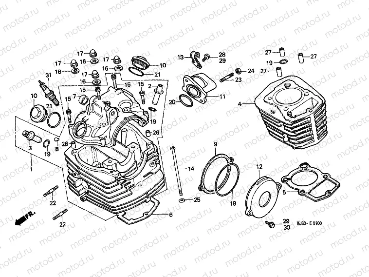 E-1 CYLINDER