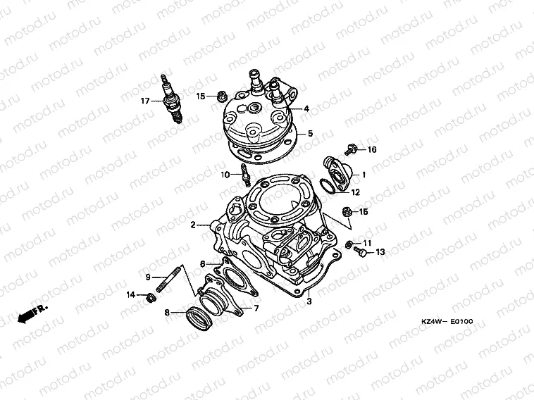 E-1 CYLINDER / CYLINDER HEAD