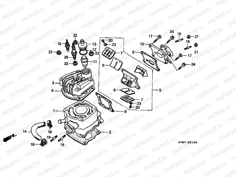 E-1 CYLINDER / CYLINDER HEAD
