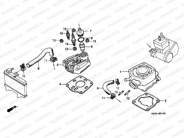E-1 CYLINDER / CYLINDER HEAD