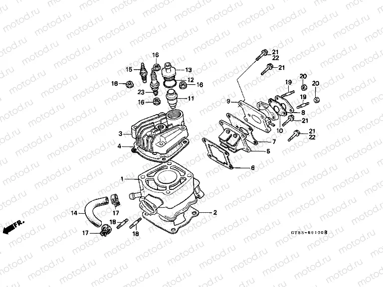 E-1 CYLINDER / CYLINDER HEAD