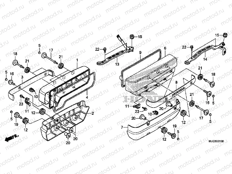 E-1 CYLINDER HEAD COVER