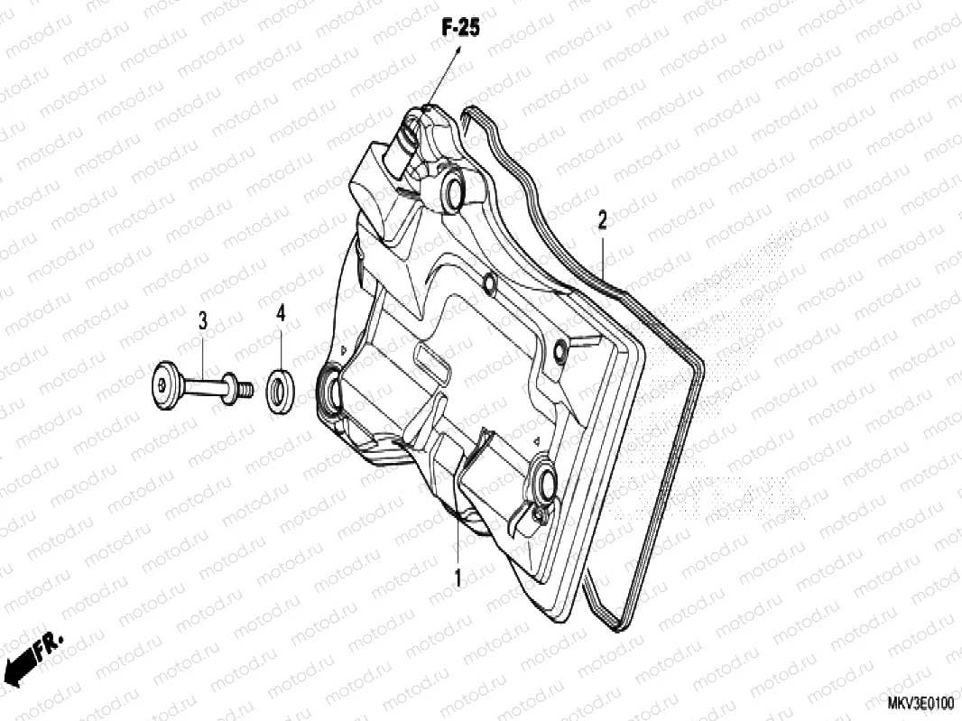 E-1 CYLINDER HEAD COVER