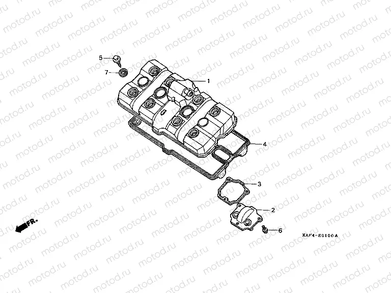 E-1 CYLINDER HEAD COVER